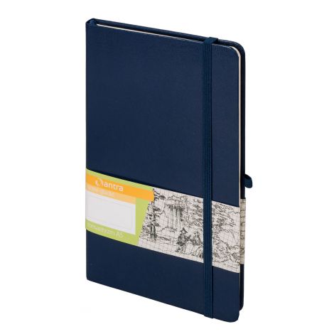 Notes Antra Romantyzm A5/80/80g gładki, Granatowy